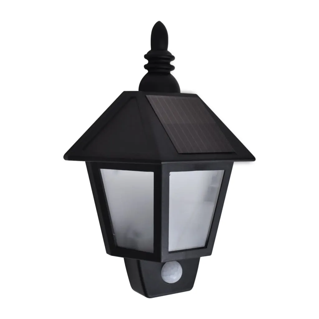 Solar Wall Lamp LED Wall Lantern with Motion Sensor for Patio Garden