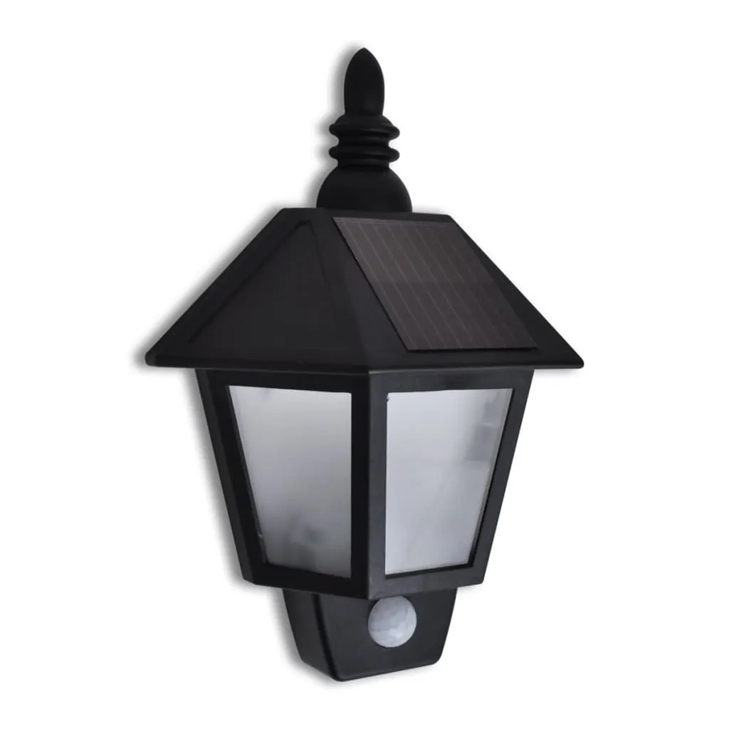 Solar Wall Lamp LED Wall Lantern with Motion Sensor for Patio Garden