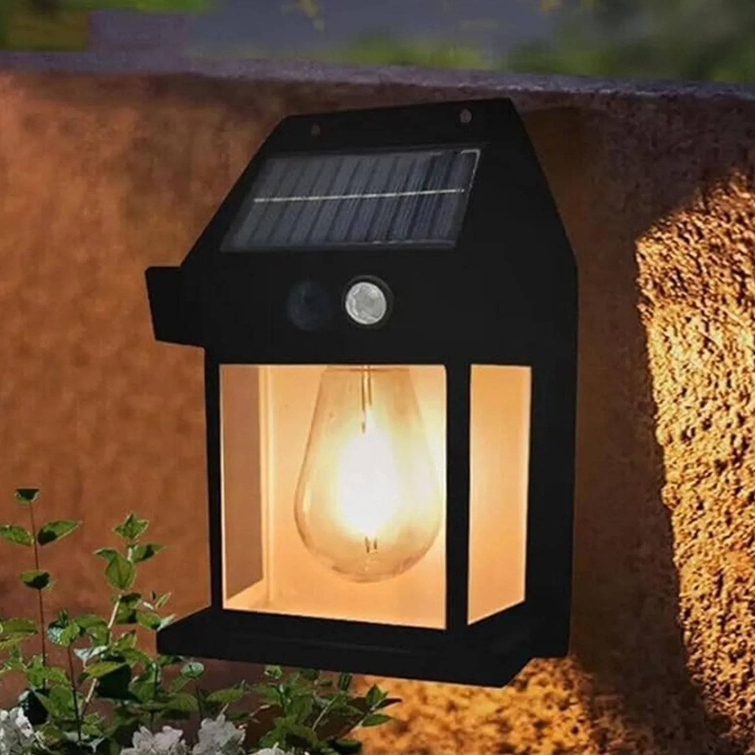 Solar Wall Light Lamp Outdoor (1 Pc )