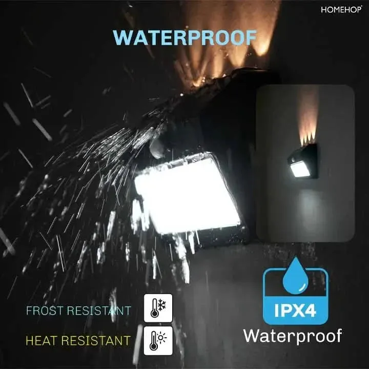 Solar Wall Lights Outdoor Waterproof LED Motion Sensor Lamp for Home, Garden , Compound Wall and  Yard