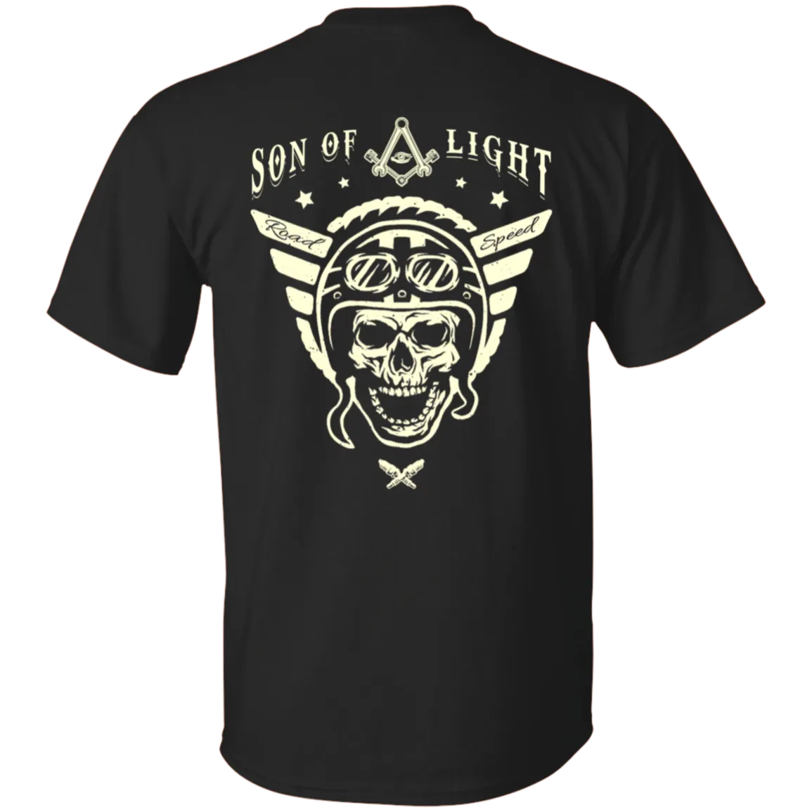 Son Of Light Rider Freemason Square & Compass Symbol
