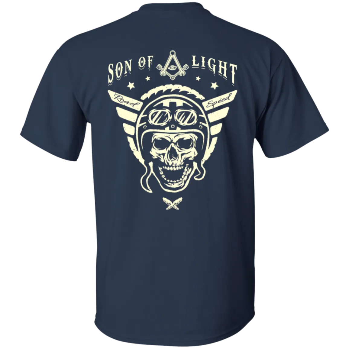 Son Of Light Rider Freemason Square & Compass Symbol