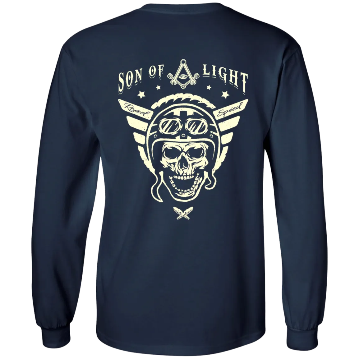 Son Of Light Rider Freemason Square & Compass Symbol