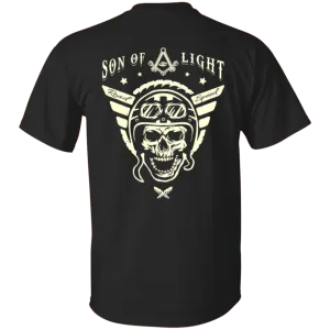 Son Of Light Rider Freemason Square & Compass Symbol