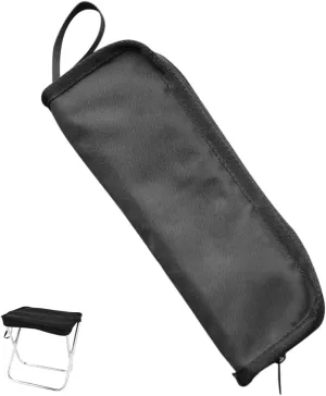 Sosoport Portable Small Folding Stool Camping Stool Mini Size Aluminum Alloy Foldable Stool for Travel Camping Hiking Fishing Gardening with Carry Bag