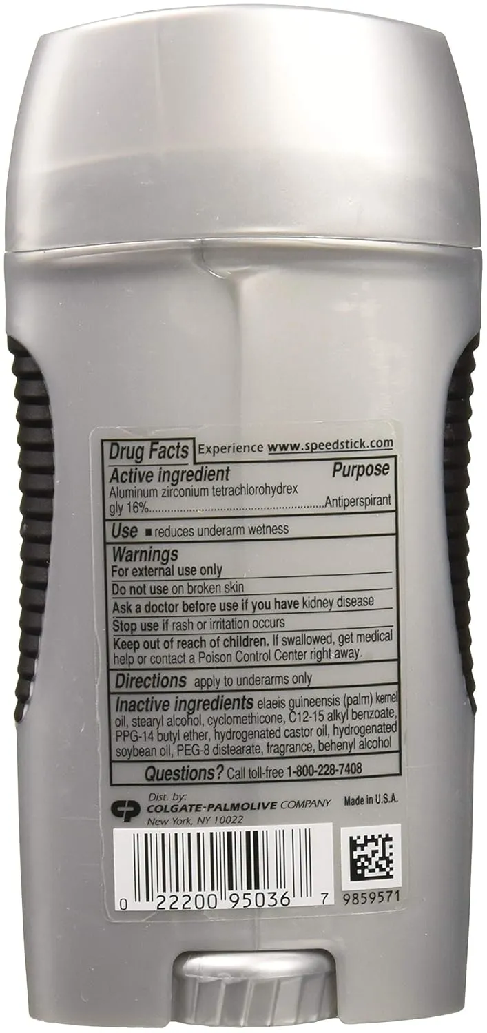 Speed Stick Original Antiperspirant & Deodorant, Irish Spring 2.70 oz (Pack of 3)