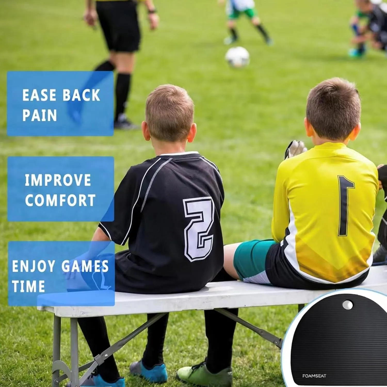 Stadium Seat Cushion, Bleacher Cushion, Portable and Waterproof Stadium Cushion, Perfect for Outdoor Events Use