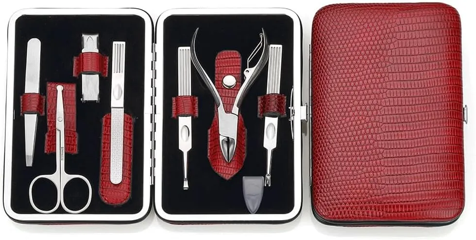 Stainless Steel Nail Clipper Set 7-Piece Nail Clipper Set Decoration Nail Tools
