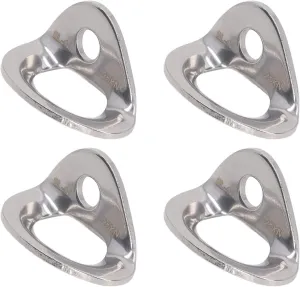 Stainless Steel Rock Climbing Hanger Set, 10Pcs Anchors for Indoor Climbing