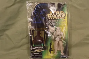 Star Wars, The Power of the Force Green Card, Snowtrooper Action Figure, 3.75 Inches
