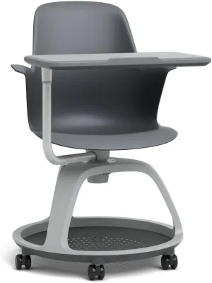 Steelcase Node Multipurpose Chair: Tripod Base - Standard Carpet Casters