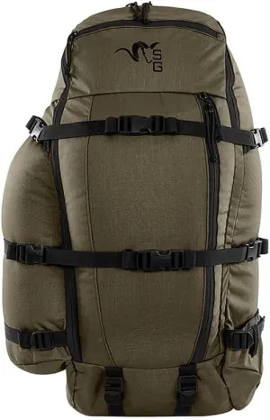 Stone Glacier Solo 3600 Backpack Bag Only, 3600-6000  Cubic Inches, Ranger Green, External Frame Required (50056-RG-OSFM)