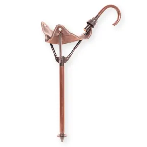 Stylish Leather Foldable Camping Stool