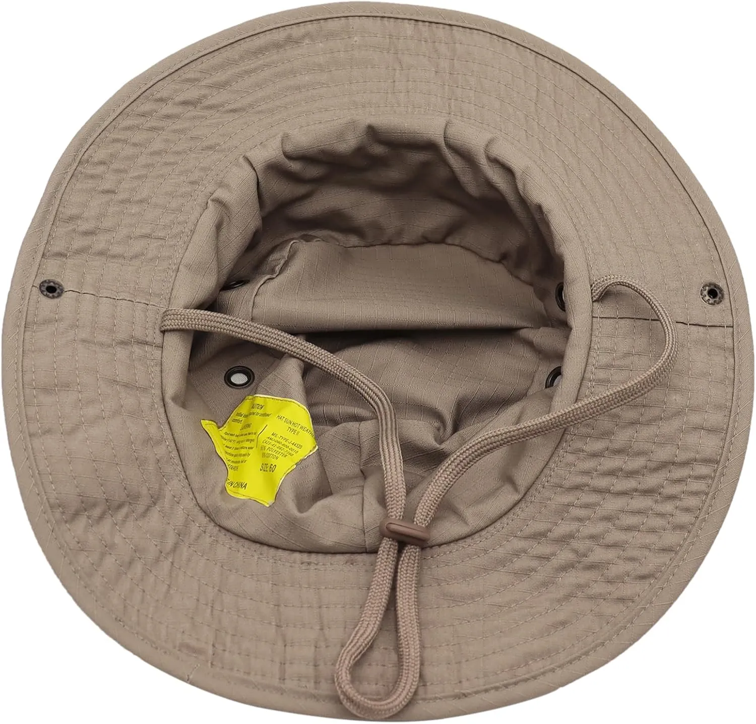 Sun Hat for Men Wide Brim UV Protection Foldable Fishing Hats with Chin Strap for Travel Camping Hiking Safari Cap