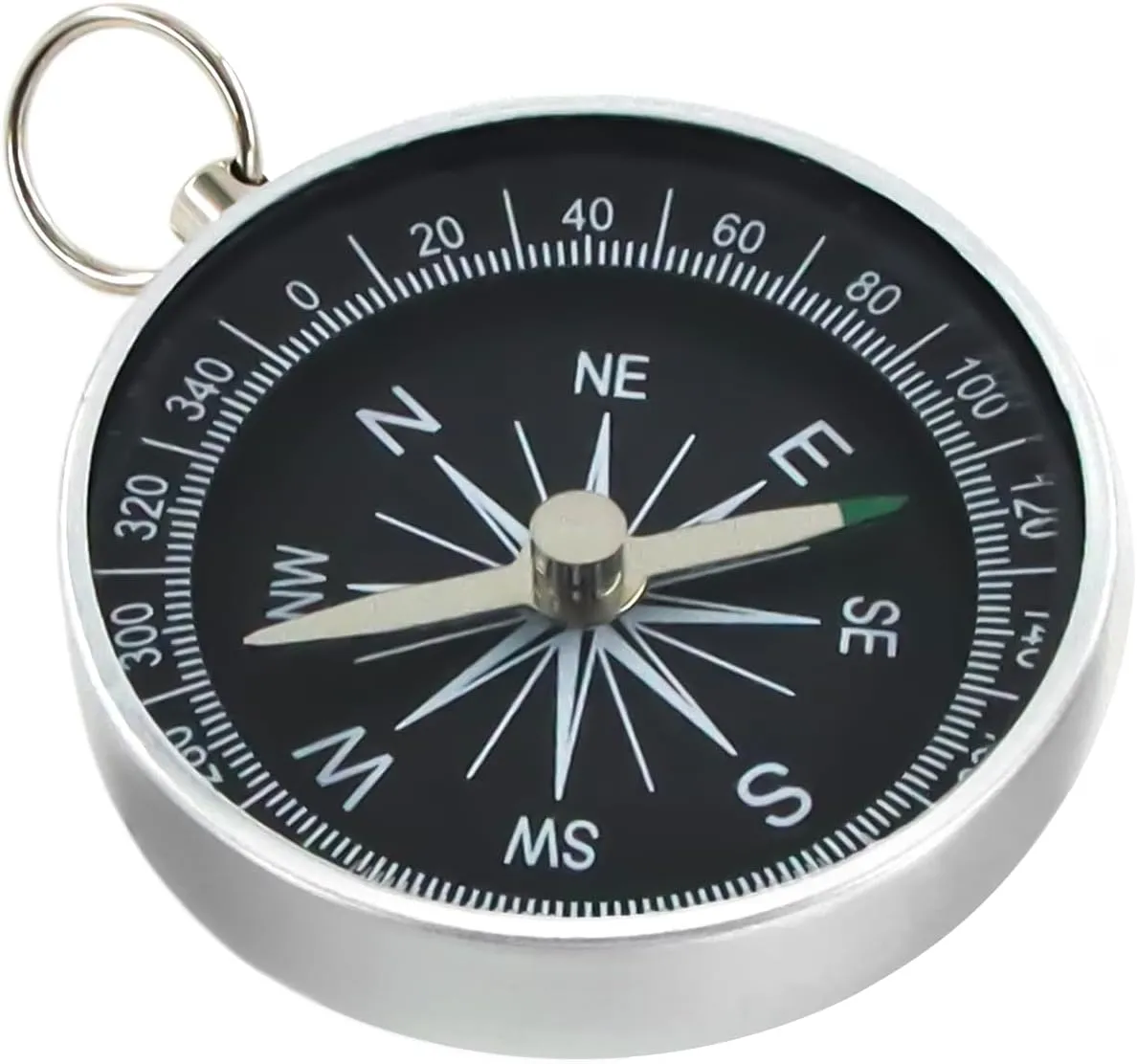 Survival Compass Keychain for Outdoor Adventures