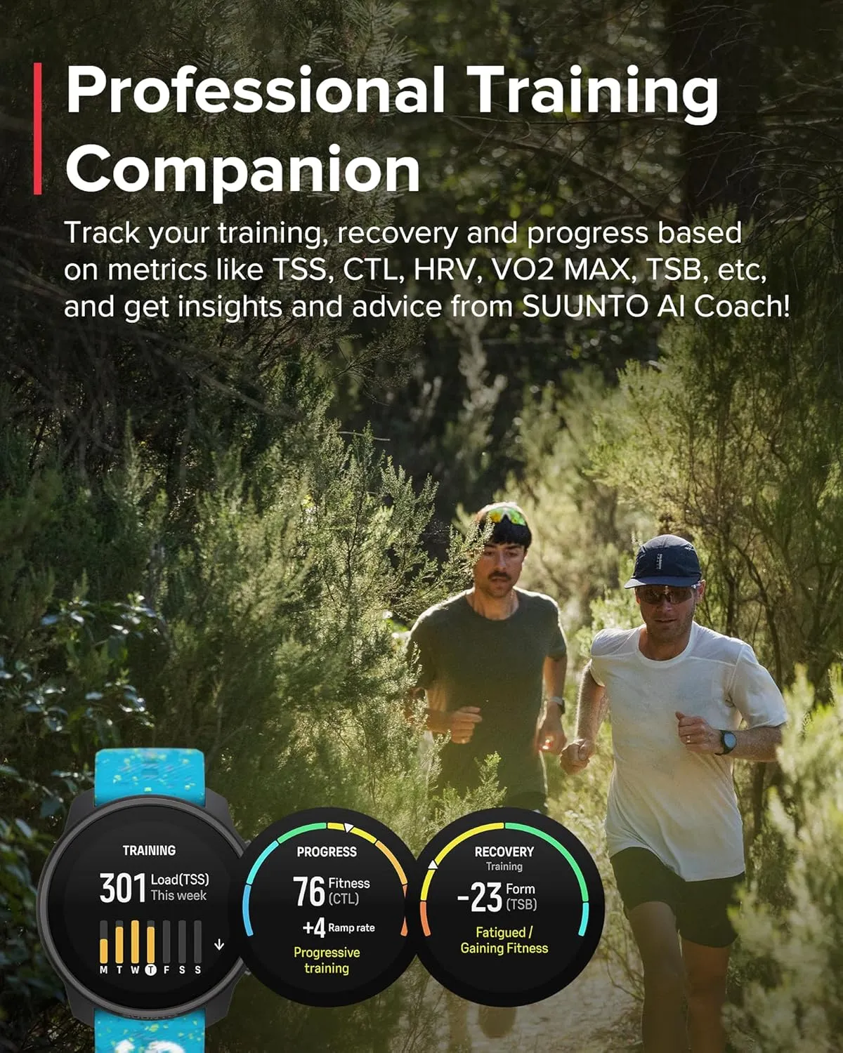 SUUNTO Race S GPS Sports Watch, 1.32" AMOLED Touchscreen w/Crown, 13 Days Battery Life, Training & Sleep Health Tracking, Dual-GNSS, 32GB Global Offline Maps, Lightweight for Running, Powder Pink