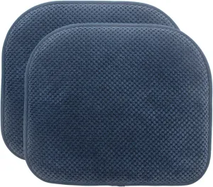 SWEMSTAR Chair Cushions - Kitchen Dining Chair Pads Foam Seat Cushion for Chairs Barstool Cushions Non Slip Seat Pad