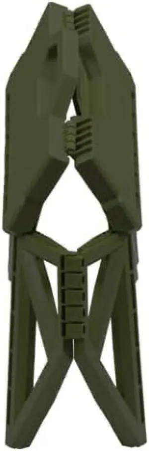 Tactical Folding Step Stool Portable Small Chair Collapsible for Kitchen,Hiking Stool Backpacking, Camping, Fishing and Hunting (Green)