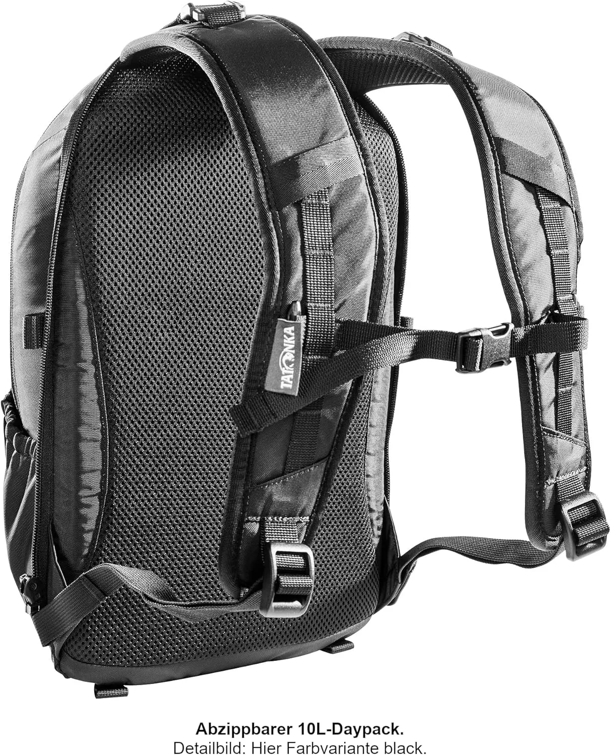 Tatonka Great Escape 60 10 Travel Backpack with Large Suitcase Opening, Extra Backpack (10 L) and Coverable Carrying System - 70 litres - 67 x 33 x 20 cm - Navy