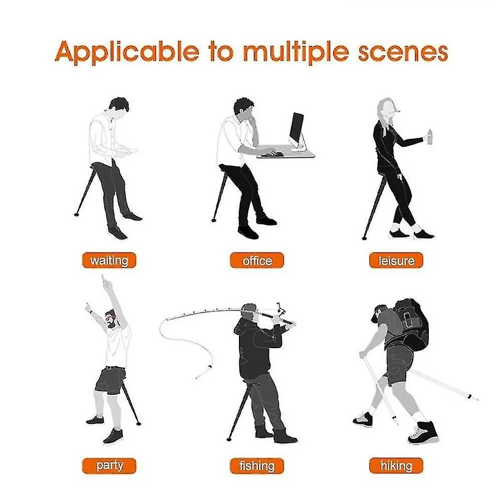 Telescopic Stool Folding Chairs Travel Stool For Outdoor Activi