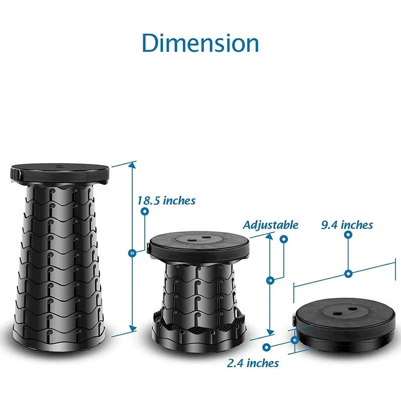 Telescoping Foldable Telescopic Stool 5.0
