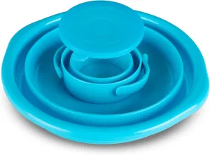 The Collapsible Hand Washing Bowl | Negel Vasser Set | Netilat Yadayim | Shissel and Kvort | Compact, Versatile, Foldable, Durable | Bowl, Cup and Cover