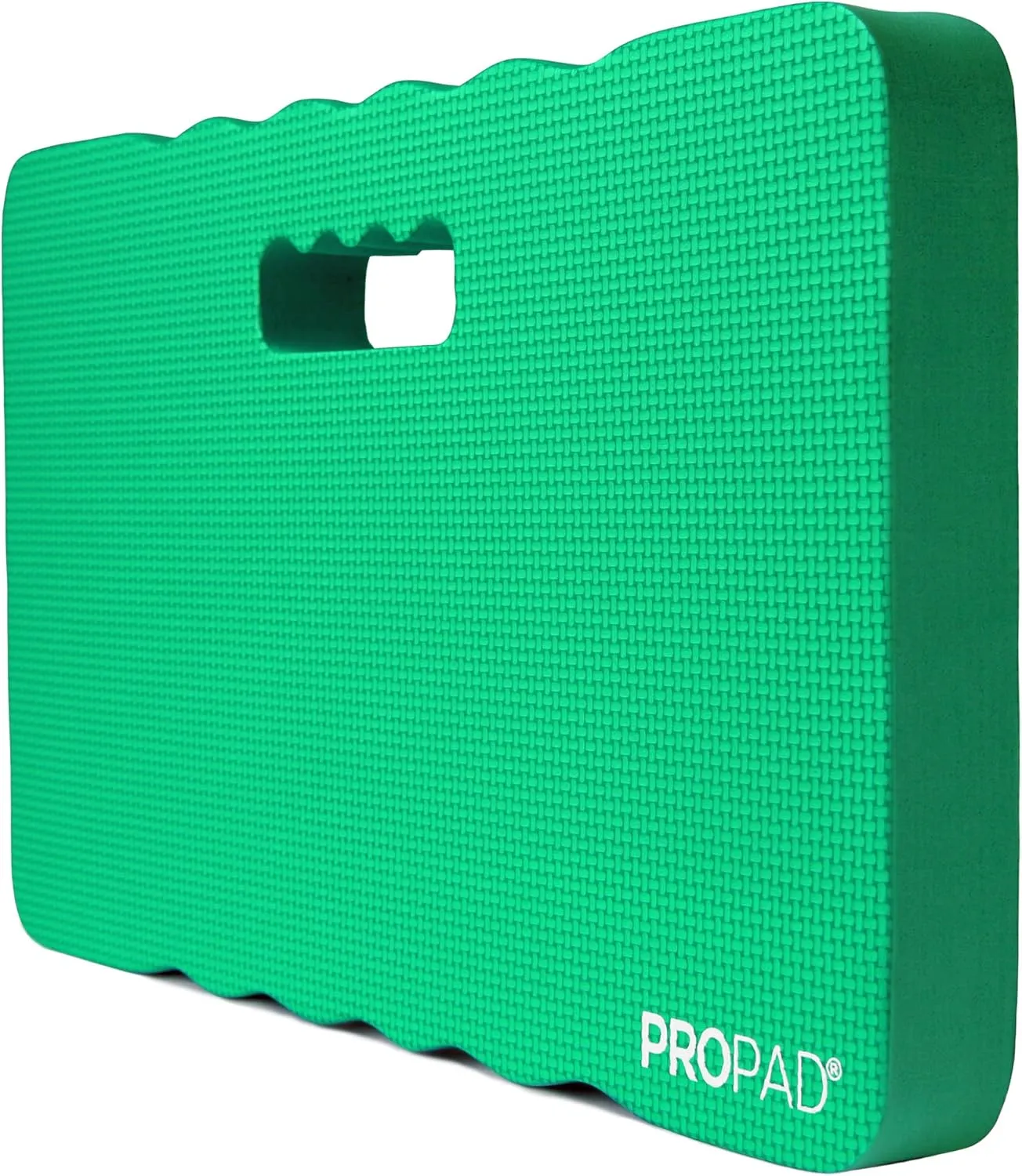 Thick Kneeling Pads, Garden Kneeler for Gardening, Bath Kneeler for Baby Bath, Kneeling Mat for Yoga, Knee Pad for Work, Floor Foam Pad, Extra Large (XL) 18 x 11 x 1.5 Inches, Green (Pack of 2)