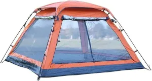 Three Person Tent, Suitable for Camping, Fast Backpack Tent, Hiking and Mountain Climbing 210 160 130Cm