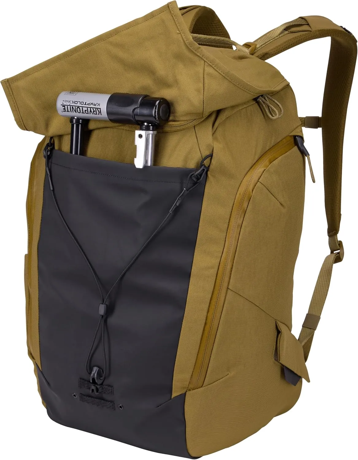 Thule Paramount Bike Commuter Backpack - 28L Capacity - Adjustable fit - 16" Padded Laptop Sleeve and 11" Tablet Pocket - Helmet Attachment - Accessible Side Phone Pocket - Taillight Loop