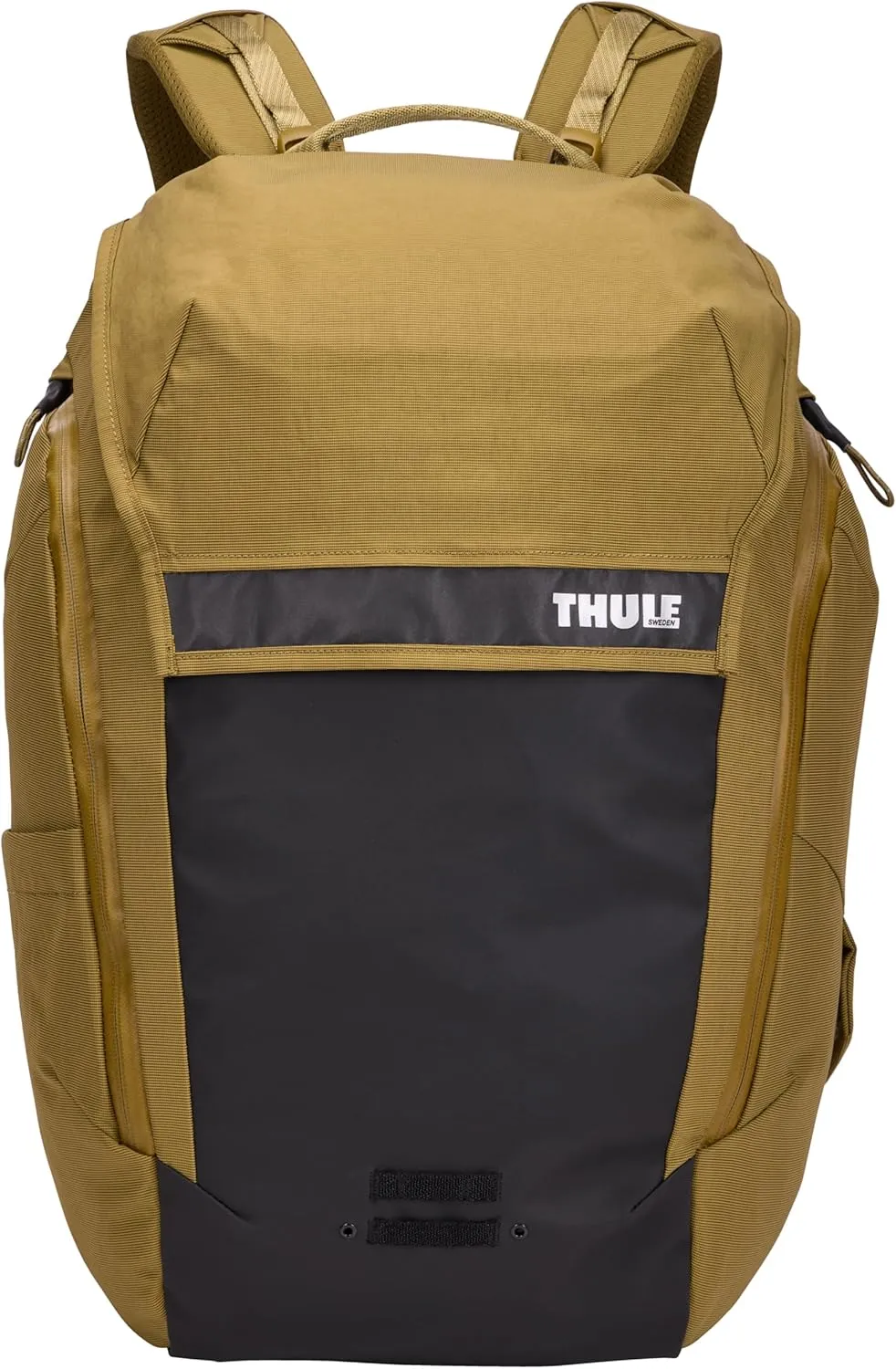 Thule Paramount Bike Commuter Backpack - 28L Capacity - Adjustable fit - 16" Padded Laptop Sleeve and 11" Tablet Pocket - Helmet Attachment - Accessible Side Phone Pocket - Taillight Loop
