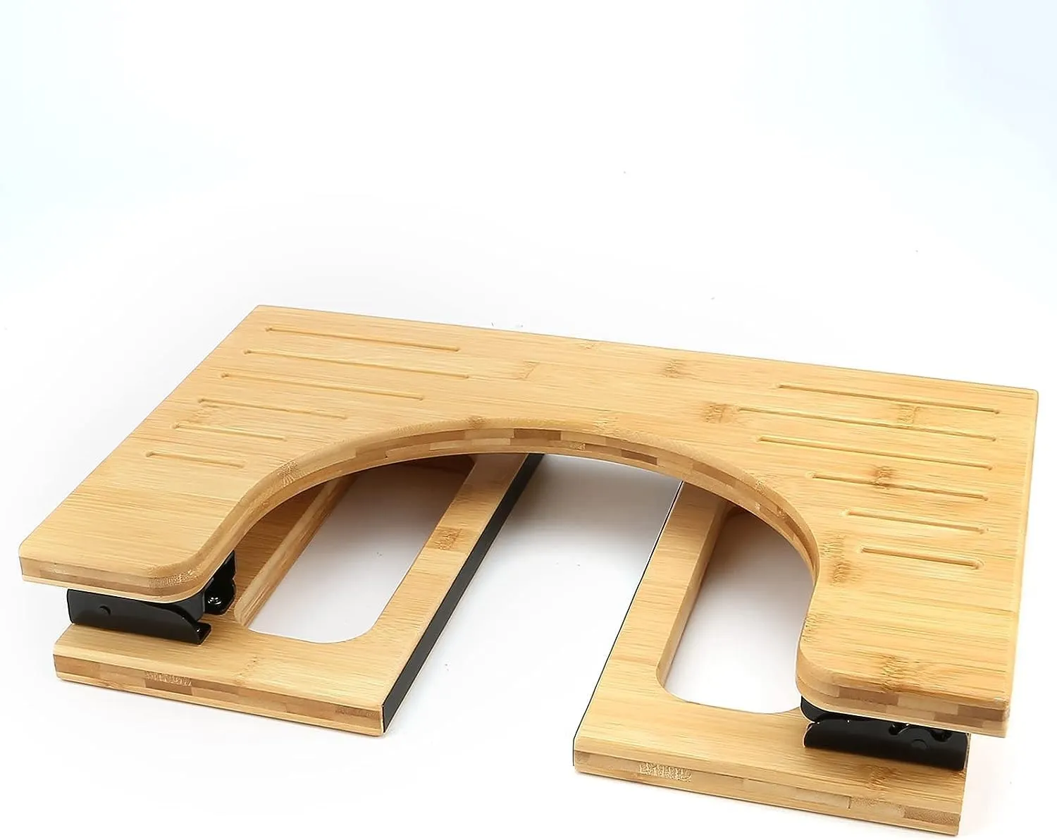 Toilet Base Anti-theft Stable Stool Non-Slip Foldable Step Bamboo GOMINIMO with