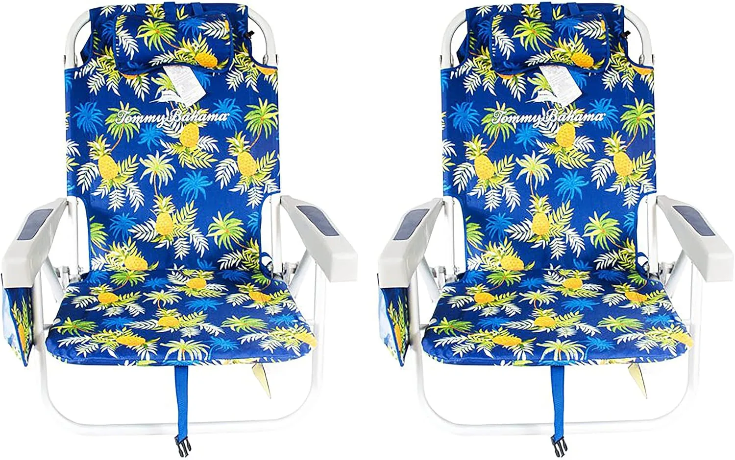 Tommy Bahama 2016 Backpack Cooler Chair with Storage Pouch and Towel Bar