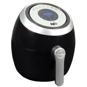 Total Chef 1500 Watts Air Fryer with Touchscreen Panel and LED Display (3.8 Quarts/3.6 Liters)