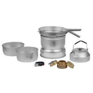 Trangia stove set liquid fuel petrol burner ultralight compact pan kettle hiking