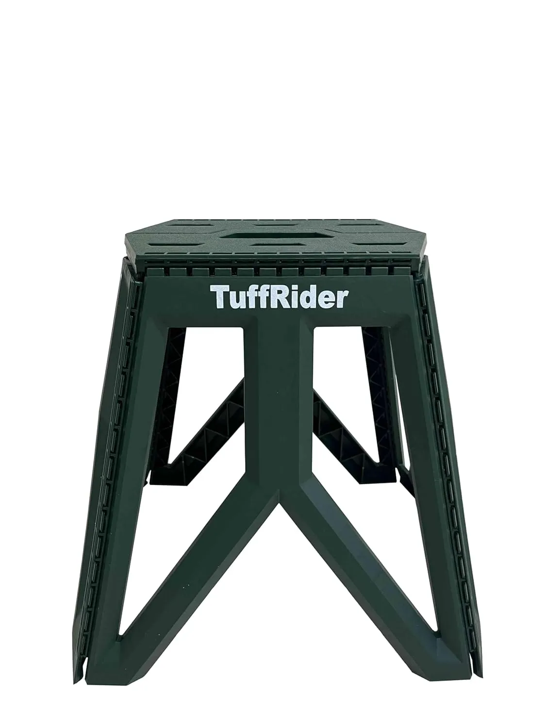 TuffRider StableFold Mounting Stool for Riders-Green