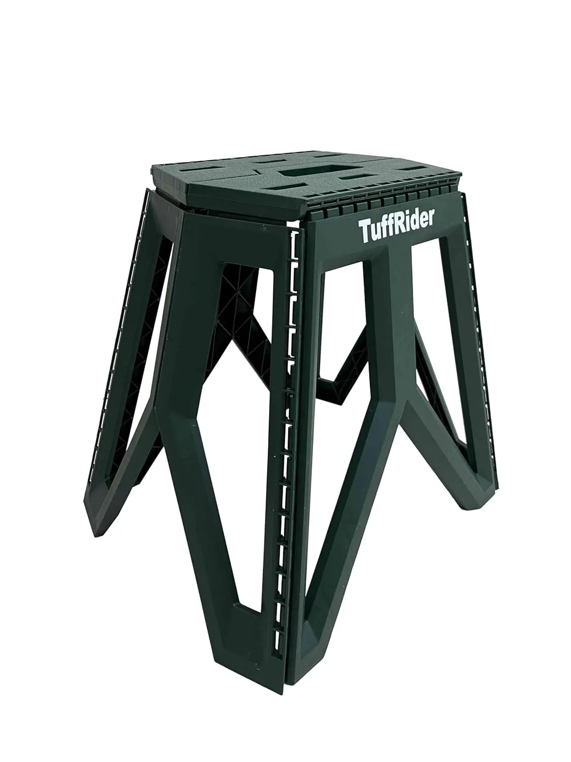 TuffRider StableFold Mounting Stool for Riders-Green