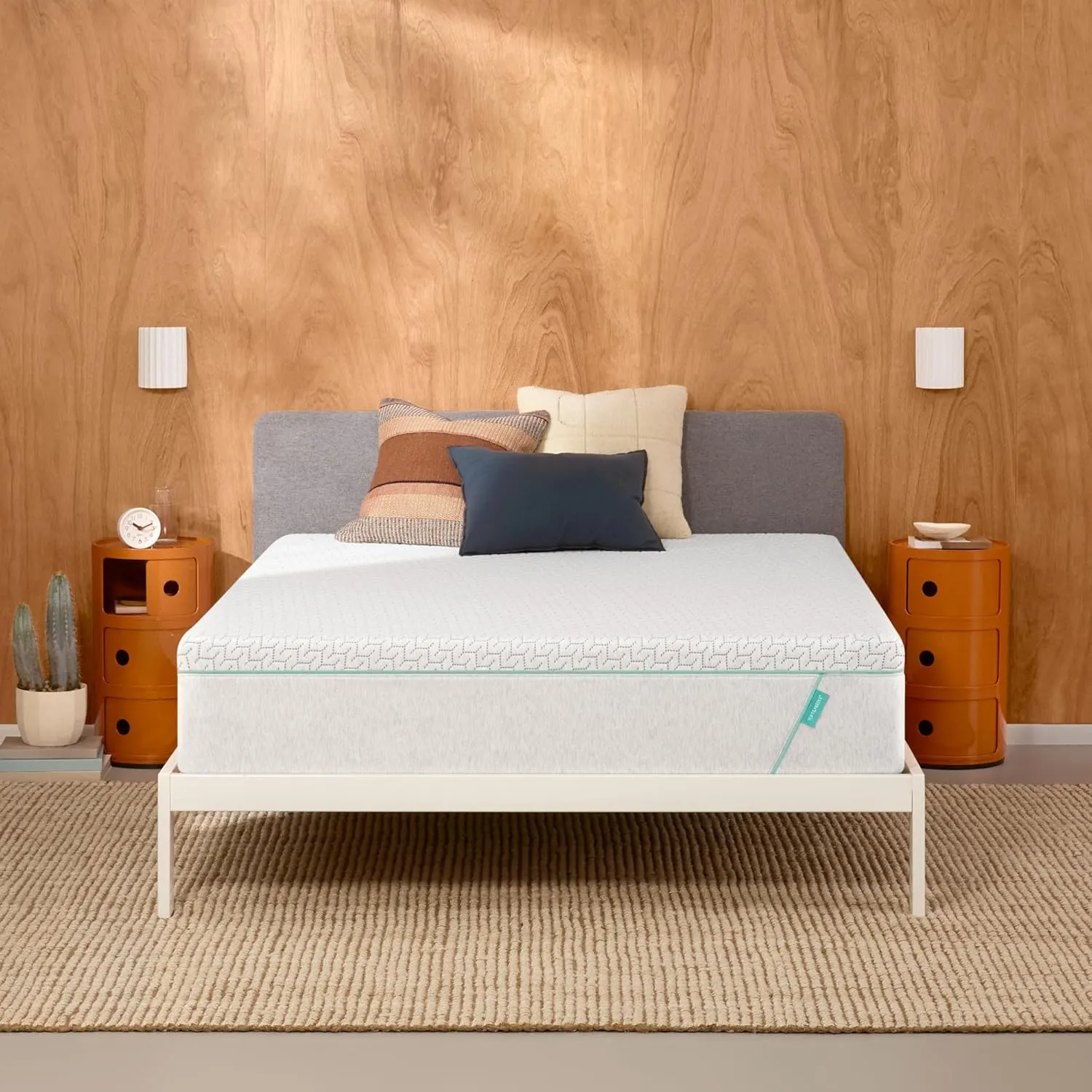 Tuft & Needle Original Hybrid Medium King Mattress in a Box, Adaptive Foam, Pocketed Coils, Cooling Pressure Relief, 100 Night Trial, Fiberglass Free, CertiPUR-US, 10-Year Limited Warranty