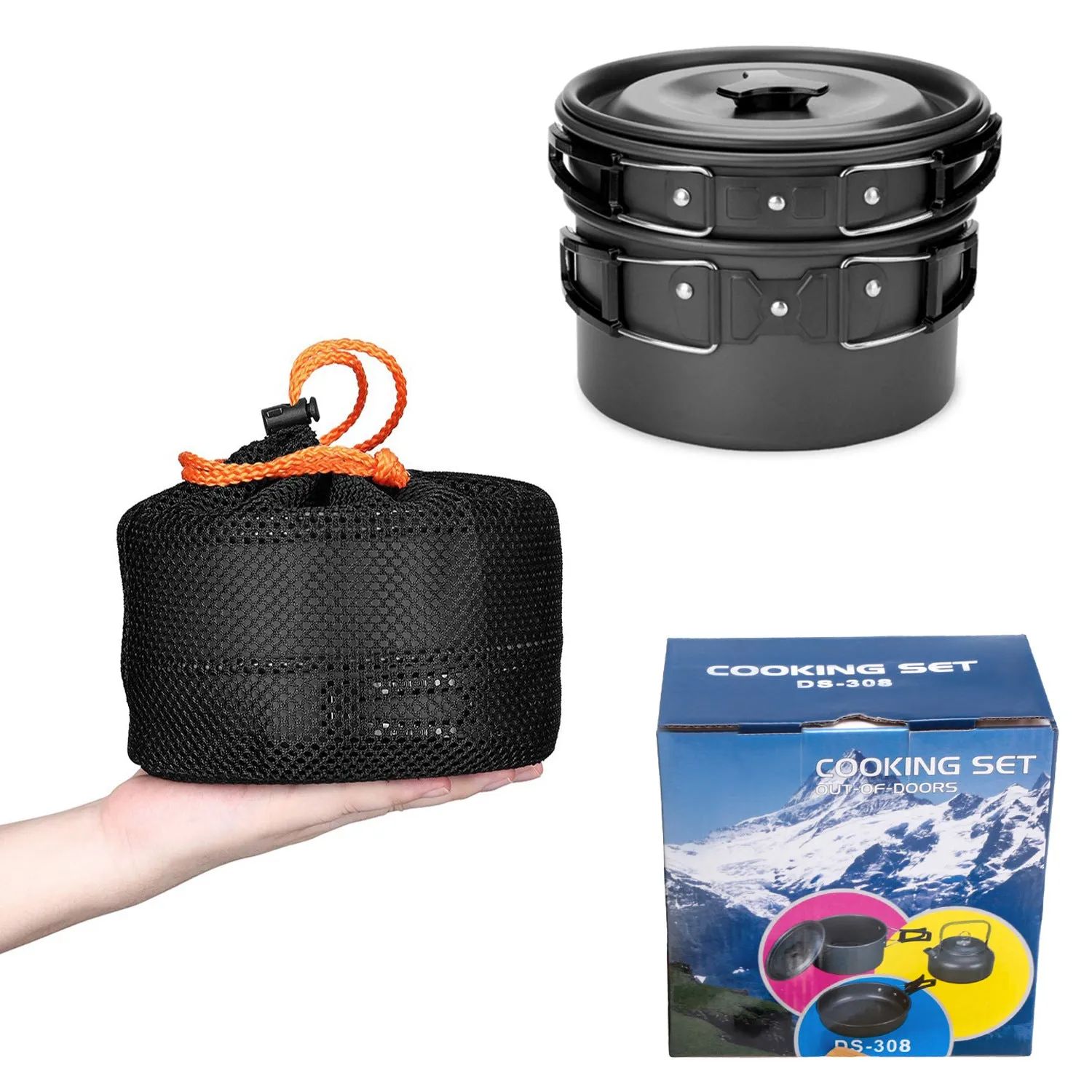 Ultralight Multifunctional Outdoor Cooking Set