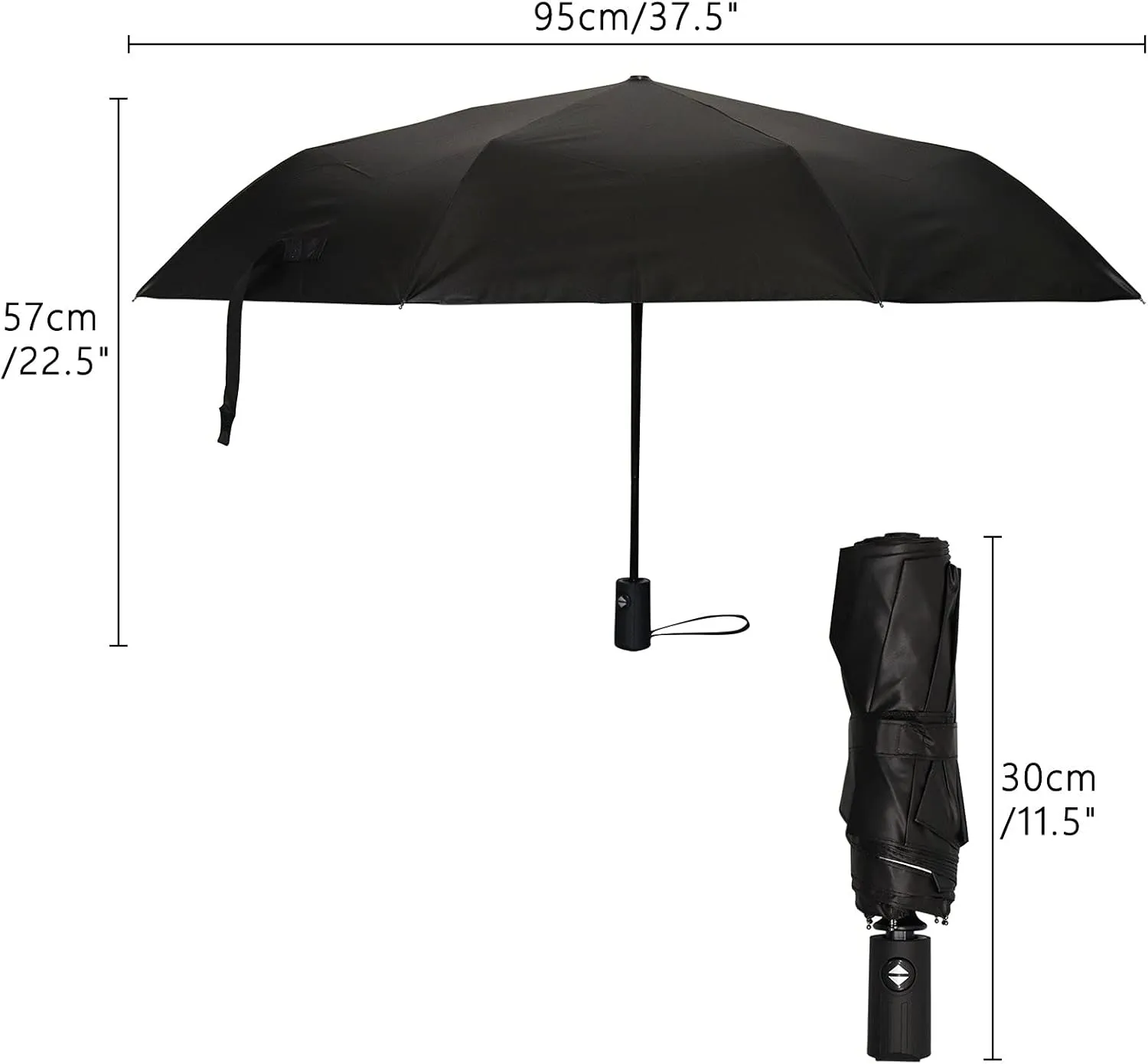Umbrella Rain Windproof Comic Book Question Marks Automatic Folding Compact Beach Anti-UV Protection Umbrellas Travel Golf Parasol Open Close Men Women Girls Adults