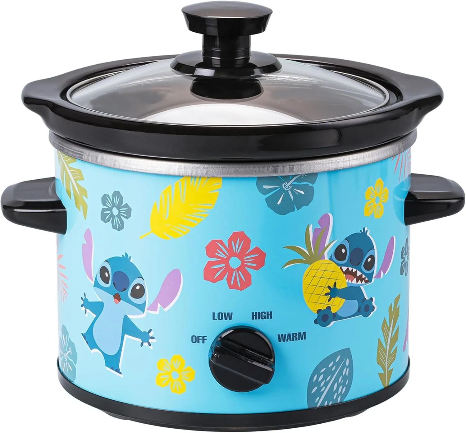 Uncanny Brands Disney Lilo & Stitch 2qt Slow Cooker - Small Kitchen Appliance