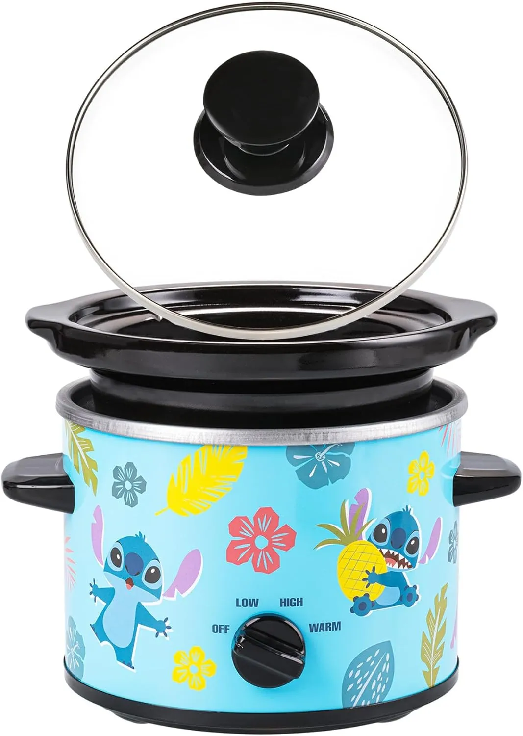 Uncanny Brands Disney Lilo & Stitch 2qt Slow Cooker - Small Kitchen Appliance
