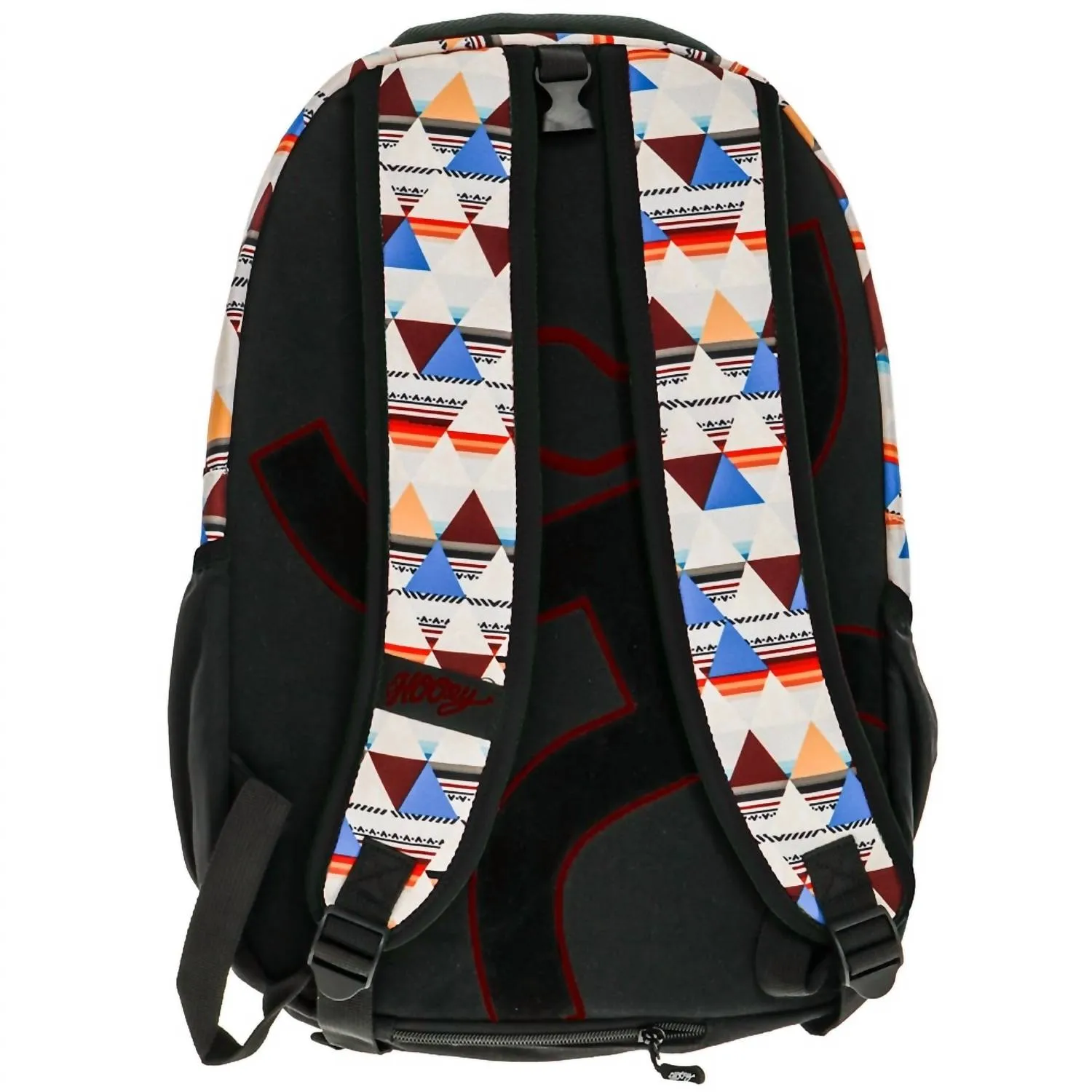 Unisex Recess Backpack In Cream/ Burgundy Aztec