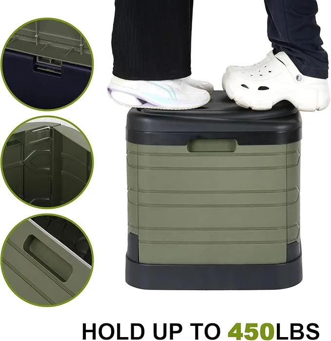 Updated XXXL Portable Toilet for Camping, Extra Large Camping Toilets Portable Potty for Adults Porta Potty Camp Toilet Portable Bathroom for Boat/Hiking/Long Trips/Caravans