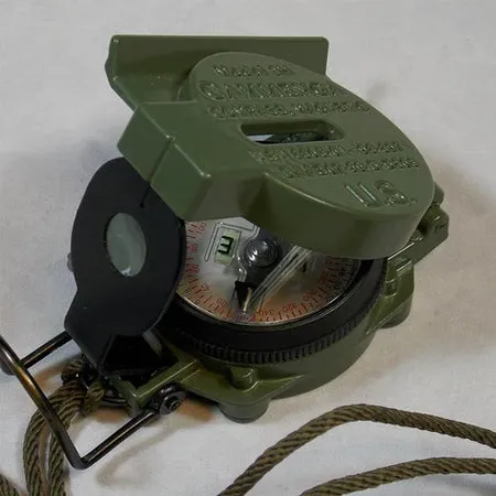 US Military Issue Cammenga Model 3H Land Nav Marching Compass