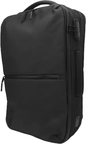 Vacuum Compression Backpack 56L Expandable Backpack Vacuum Seal Compression Water Proof Travel Bag with Customs Lock USB Charging Port Black Efficient Space Utilization Security