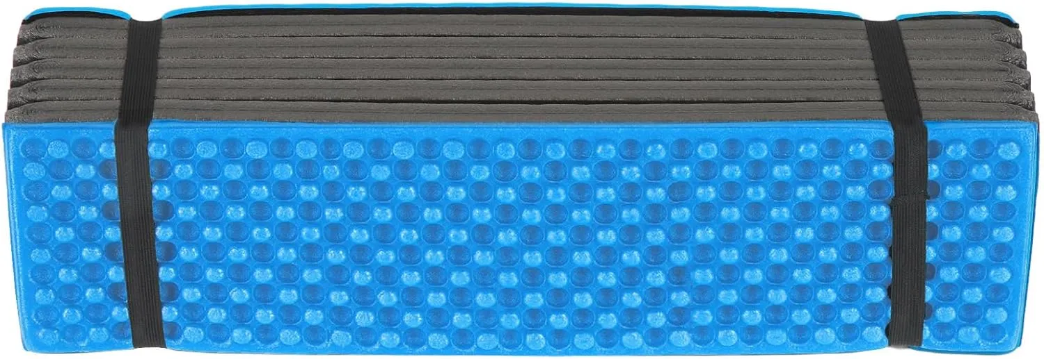 VBESTLIFE Foldable Sleeping Pad, Egg Crate Foam Pad Environment Friendly Moisture Isolation 2cm Thickness for Outdoor Camping