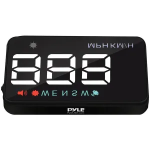 Vehicle Speed & GPS Compass Monitor System Heads-up Display