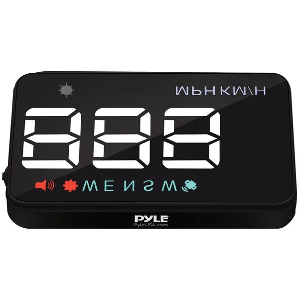 Vehicle Speed & GPS Compass Monitor System Heads-up Display