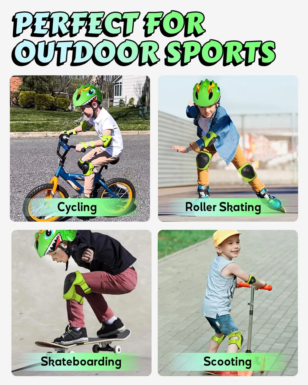 VICTGOAL Toddler Kids Bike Helmet Lightweight 3D Children Bicycle Helmet for Boys and Girls Age 3-8 for Multi-Sport Scooter Cycling Skating
