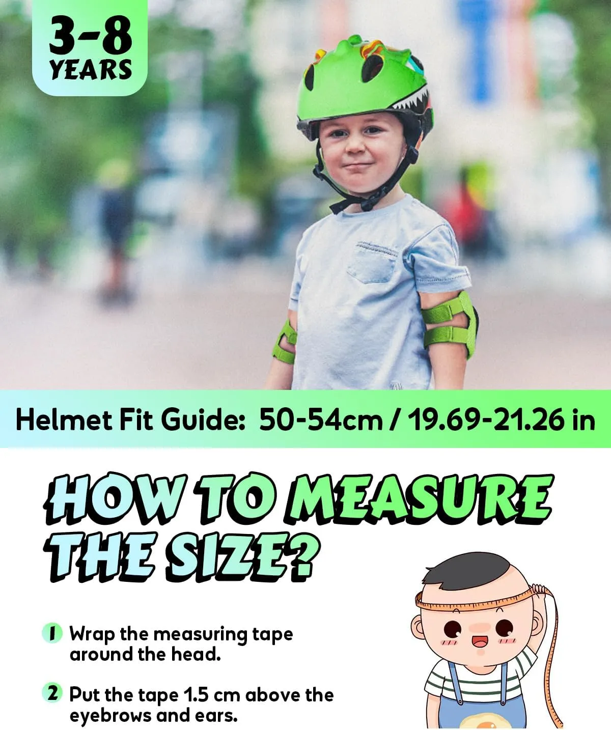 VICTGOAL Toddler Kids Bike Helmet Lightweight 3D Children Bicycle Helmet for Boys and Girls Age 3-8 for Multi-Sport Scooter Cycling Skating
